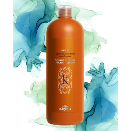 KEYRA Šampon se speciálním PH a keratinem 1000ml - Shampoo Ph-Acid with Keratin 1000 ml